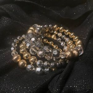 Gold/silver Wrap Bracelet